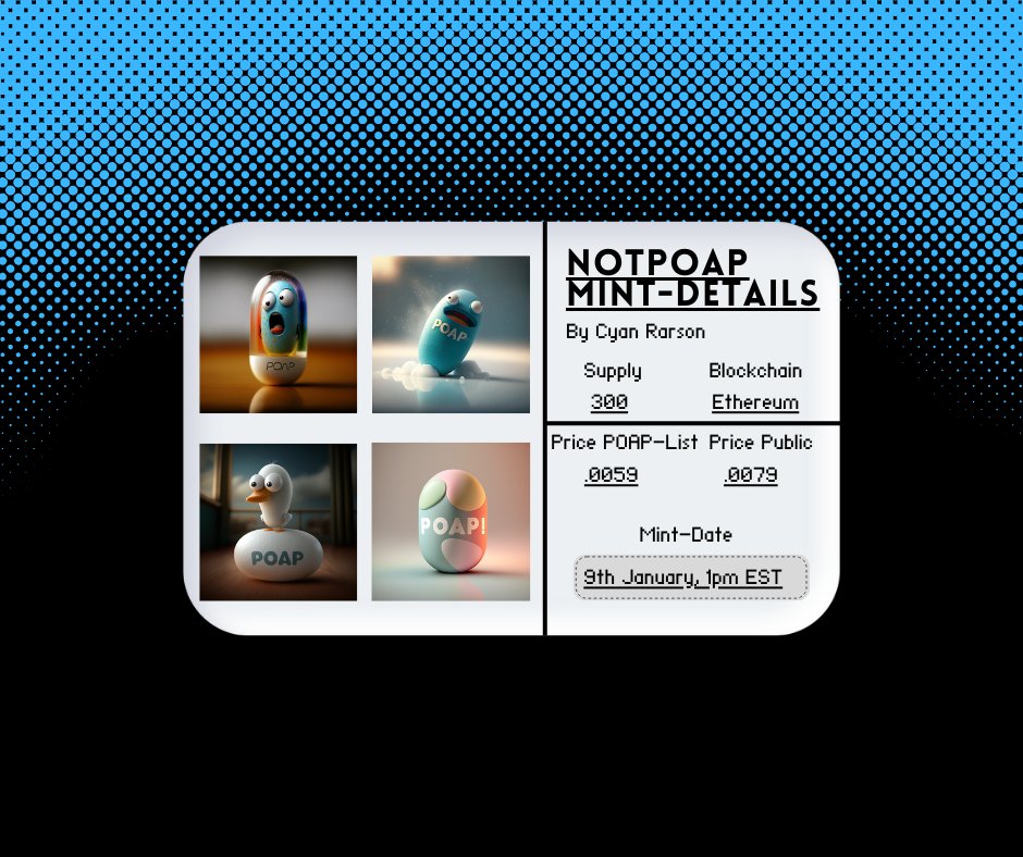 Not POAP tweet media