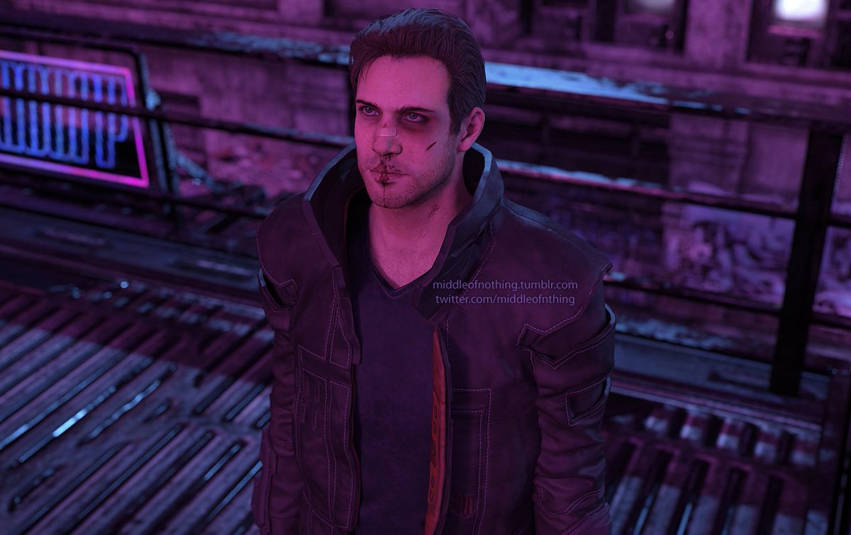 middleofnthing's tweet photo. «You look lonely. I can fix that»

Gavin 3D model ported by metoria on twt.
for close-up I used XPS model ported by rotten-eyed on DA. 
created in XNALara XPS/Daz Studio, edited in Photoshop.

#DetroitBecomeHuman #DBH #Reed900 #GavinReed #RK900 #bladerunner2049 #AU https://t.co/Ey0iWhX4In