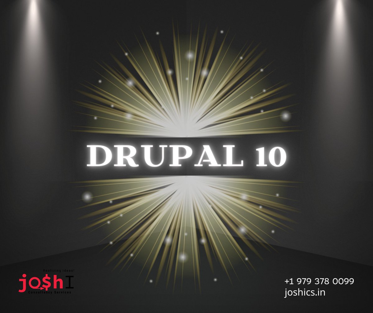 joshicsin's tweet image. You liked #drupal8 & #drupal9, right? Wait until you start using #drupal10!
#drupal #drupaldeveloper #drupaldevelopment
