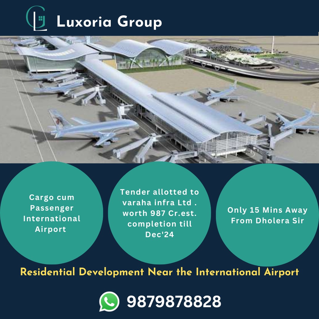 Invest in India's First Greenfield Smart
City -#Dholera.
Call For More Information : 9879878828
Visit Our Website: luxoriagroup.com
#luxoriagroup #dholeraplots #dholerasir #dholerasmartcity #dholeragreenfieldsmartcity #investmentindholera
#solarpower #solarenergy