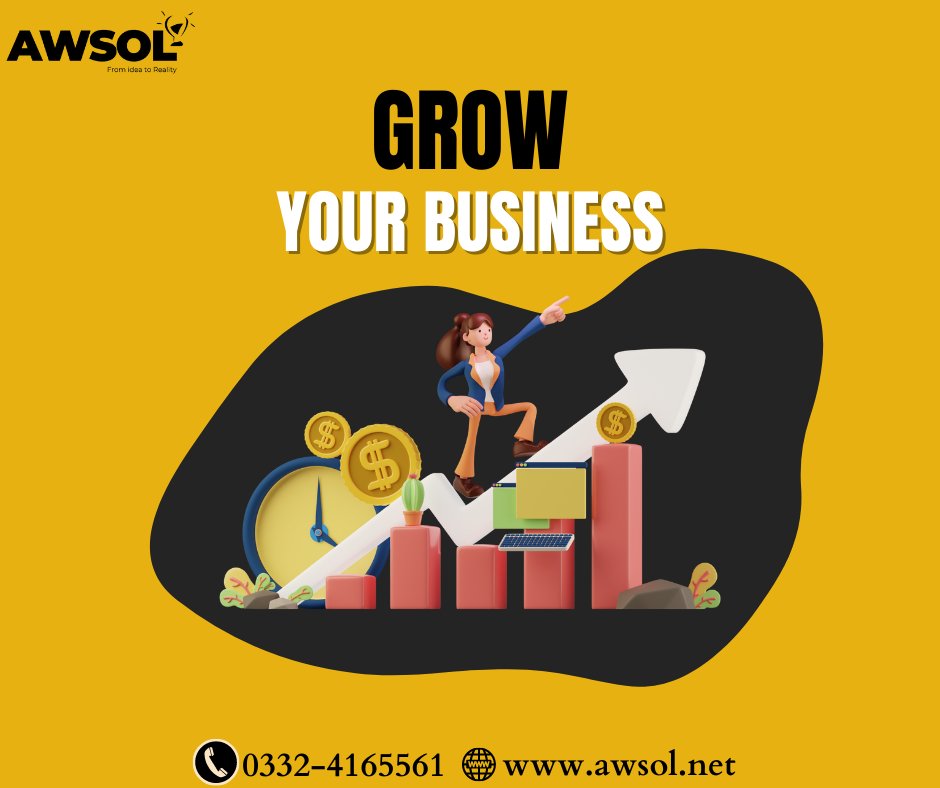 GROW YOUR BUSINESS WITH AWSOL Dm us now or visit our website awsol.net to learn more about our services. #awsol #digitalmarketingagency #creative #creativemarketing #businessidea #fromideatoreality #expert #socialmediamarketing #trending