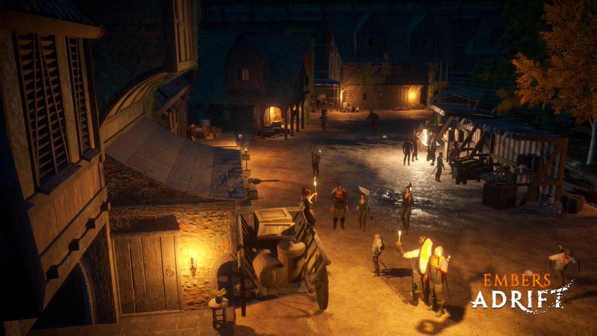 EmbersAdrift's tweet photo. NewHaven Fair Trade is starting in 60 min from now.
Join us in game to exchange your goods or your crafting services with other players!

#MMORPG #indiegame #gamingcommunity https://t.co/XUjxZqB06y