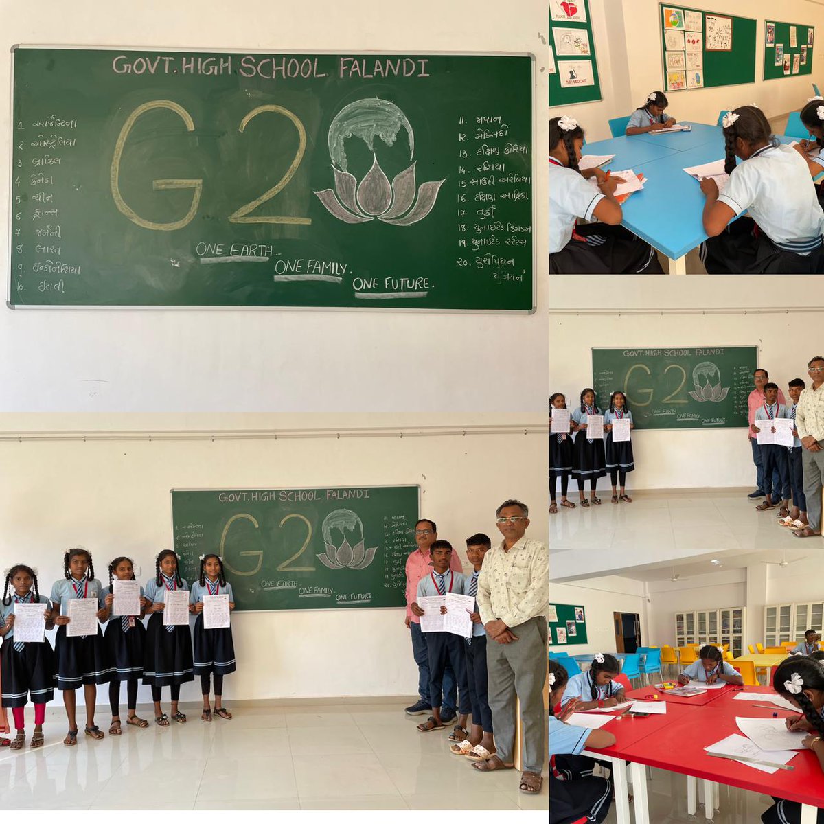 India's G20 Presidency Awareness sessions conducted in Schools of UT of DNH&amp;DD #G20India  #G20IndiaPresidency  #G20Summit 
<a href="/EduMinOfIndia/">Ministry of Education</a> <a href="/g20org/">G20 United States</a> 
<a href="/DietDnhdd/">DIET DNHDD</a>
<a href="/ssa_damandiu/">Samagra Shiksha- DNH and Daman & Diu</a>
<a href="/ankitaIAS/">Ankita Anand</a>
<a href="/nssdnhdd/">nssdnhdd</a>
