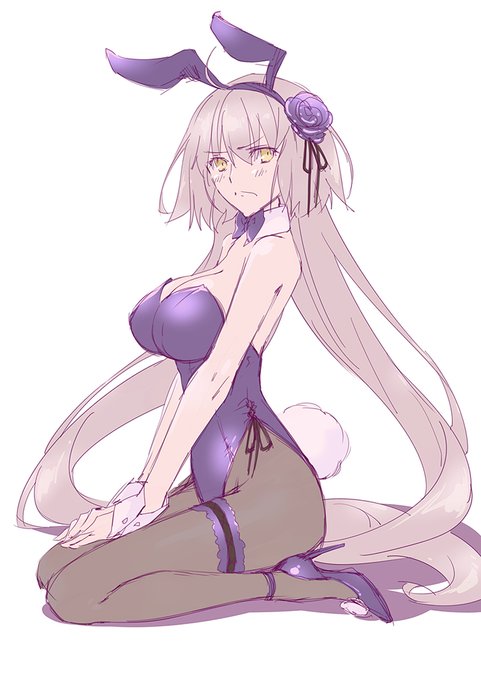 うさぎ年なのでバニー邪ンヌ再掲。あと年賀っぽい邪ンヌ。今年も邪ンヌいっぱい描ければいいなぁ。応援してください♪ 