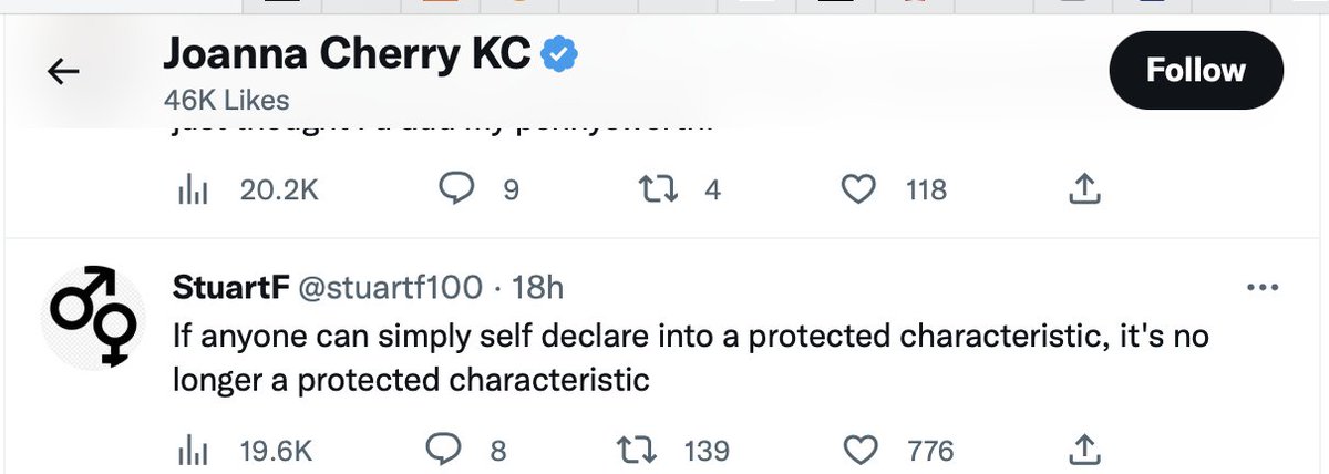 FionasWriting's tweet photo. I can't describe how worrying it is, as a disabled person who's been at the knife's edge of govt policies about disability categorisation, to see the Chair of the WM Committee on Human Rights liking a tweet which so blatantly misrepresents both current law and disability justice. https://t.co/buhYDtKugQ