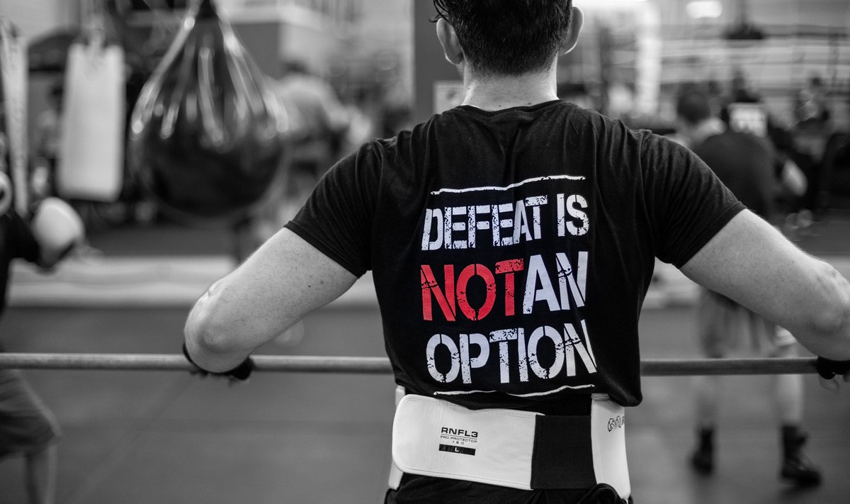 We’re starting this year off with a reminder that #DefeatIsNotAnOption #FTEC2023 👊🎗️