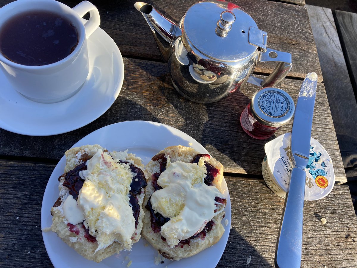 EmilyMalcolm1's tweet photo. First @nt_scones of 2023 and it was in glorious sunshine @NTDyrhamPark https://t.co/RF72vgHfxn