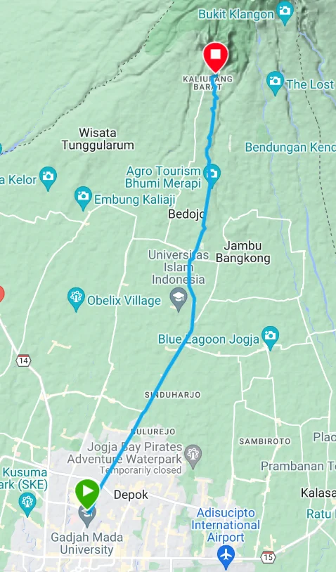 Rute 👟 Kaliurang Attack • 2023