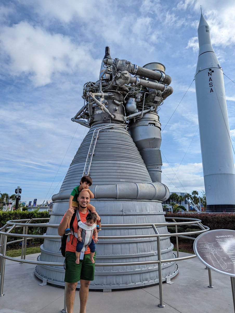 deepdmistry's tweet photo. Can’t believe i got to witness this engineering marvel in person. Sheer scale of this thing is incredible ! #F1Engine #SaturnV #Apollo https://t.co/UMEOphdjSn