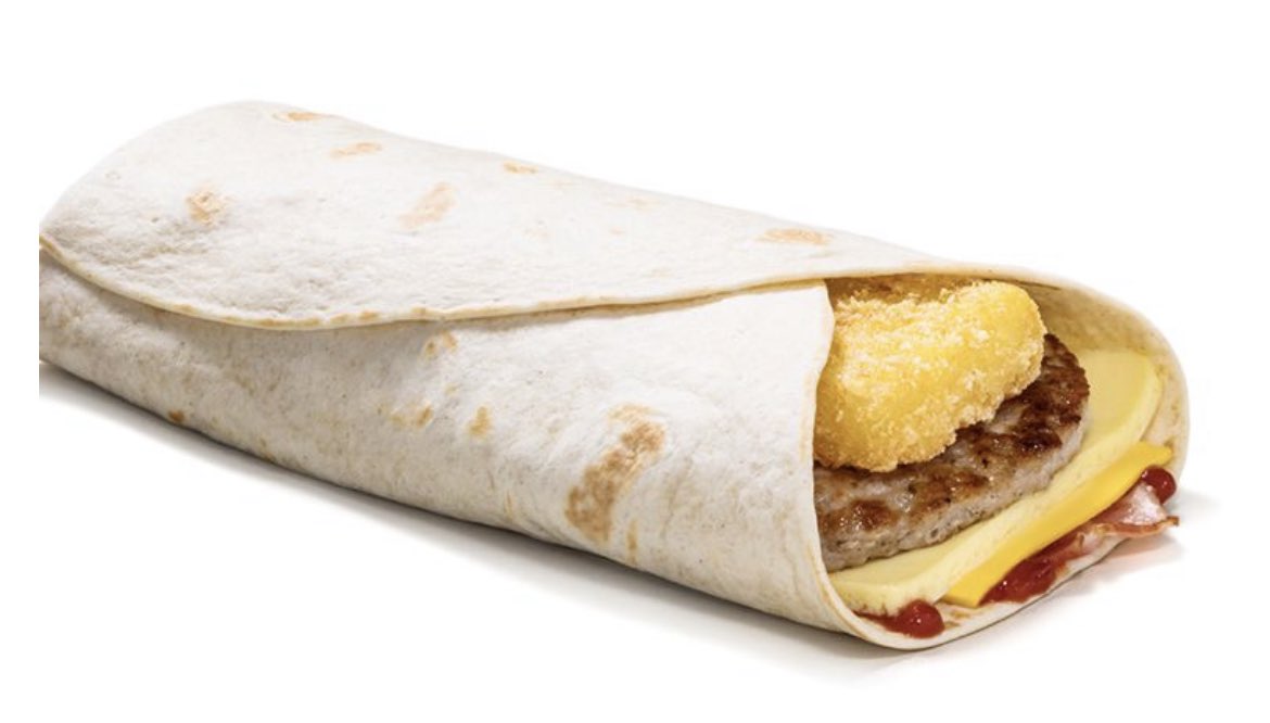 AaronTeamEC's tweet photo. I had a dream last night that my New Years wish had come true and @McDonalds brought back the Breakfast Wrap. I have not had a breakfast since they were taken off. #BringBacktheWrap https://t.co/Odgq8r6nVu