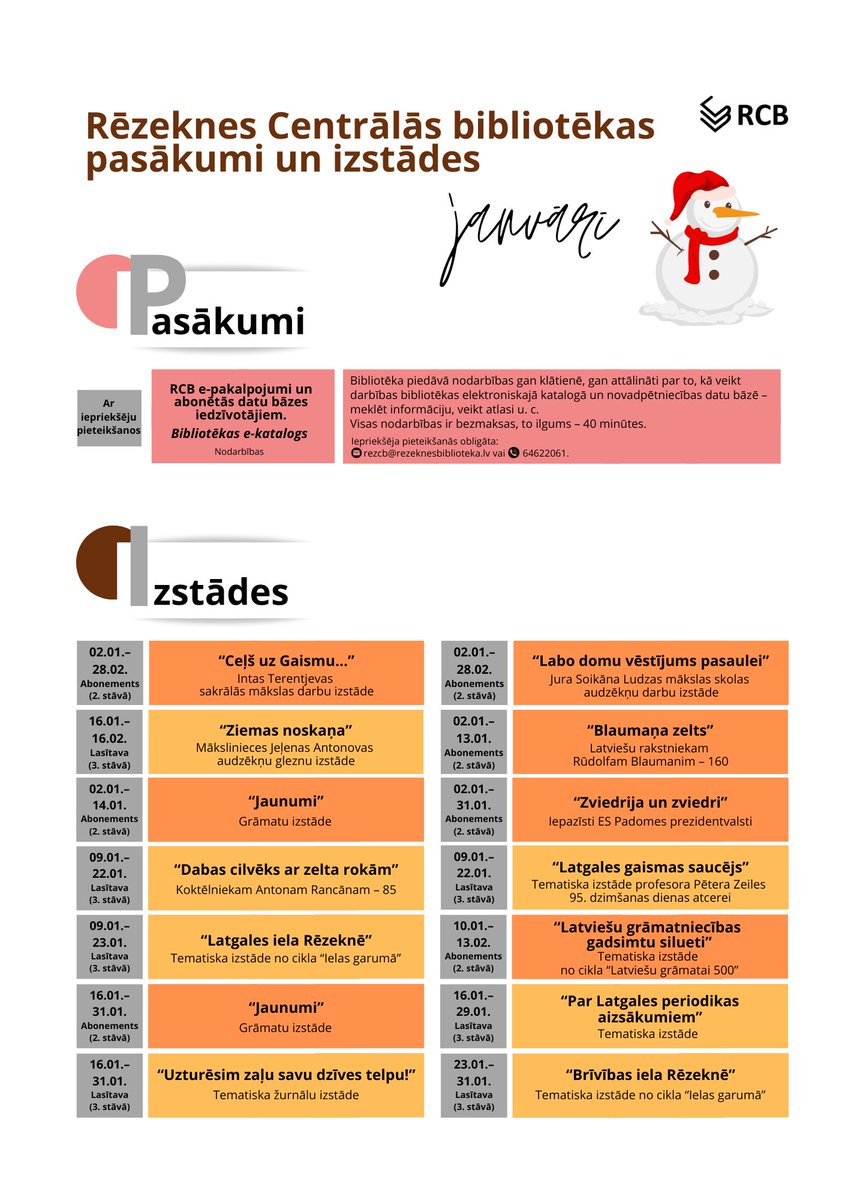 rezcb's tweet photo. Aicinām ieskatīties mēneša piedāvājumos! https://t.co/8M9AH5zAcc
