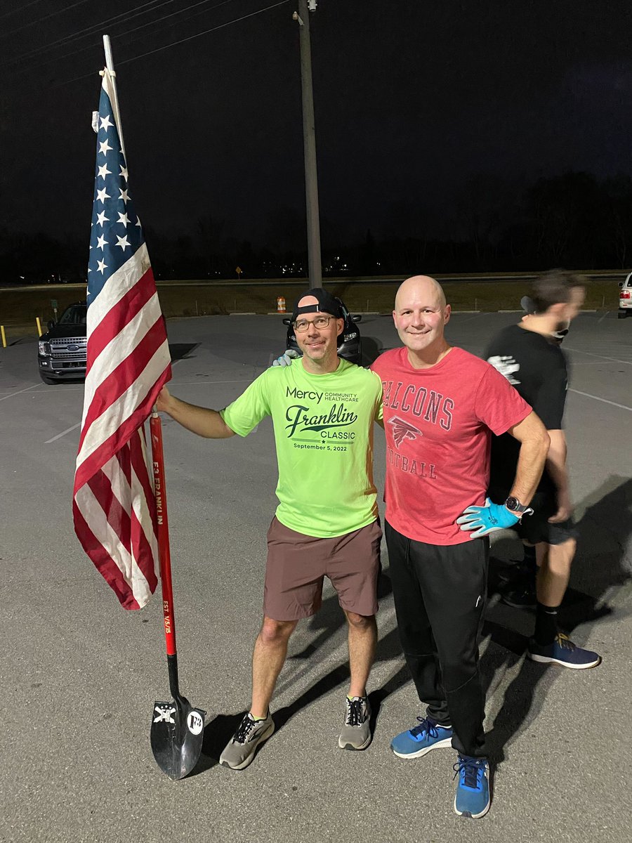 F3FranklinTN's tweet photo. Peaceful transfer of power this morning as @swaff15 handed over site Q responsibilities to Too Soon at #MinorComplex. Thank you gentleman for leading the way! https://t.co/bI24OJ5jXx