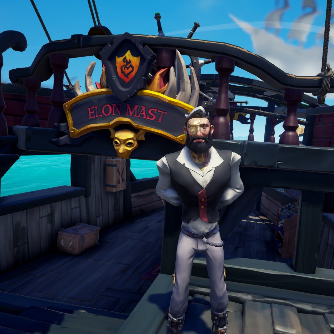 A new year, a new look. It was time to change my character. 
#SeaOfThieves