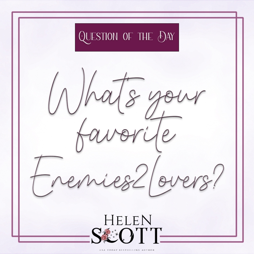 #questionoftheday #mondaymusing

Who doesn't love E2L? Do you have a favorite E2L read? I may or may not be adding them to my TBR 😍

#helenscott #indieauthor #paranormalromance #contemporaryromance #authorofinstagram