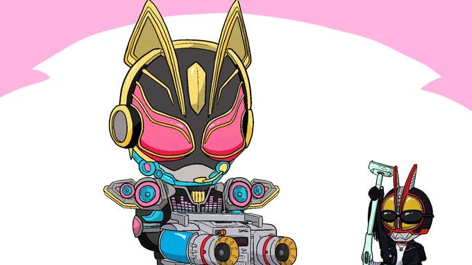 ナーゴ「何コレ?」    #仮面ライダーギーツ 