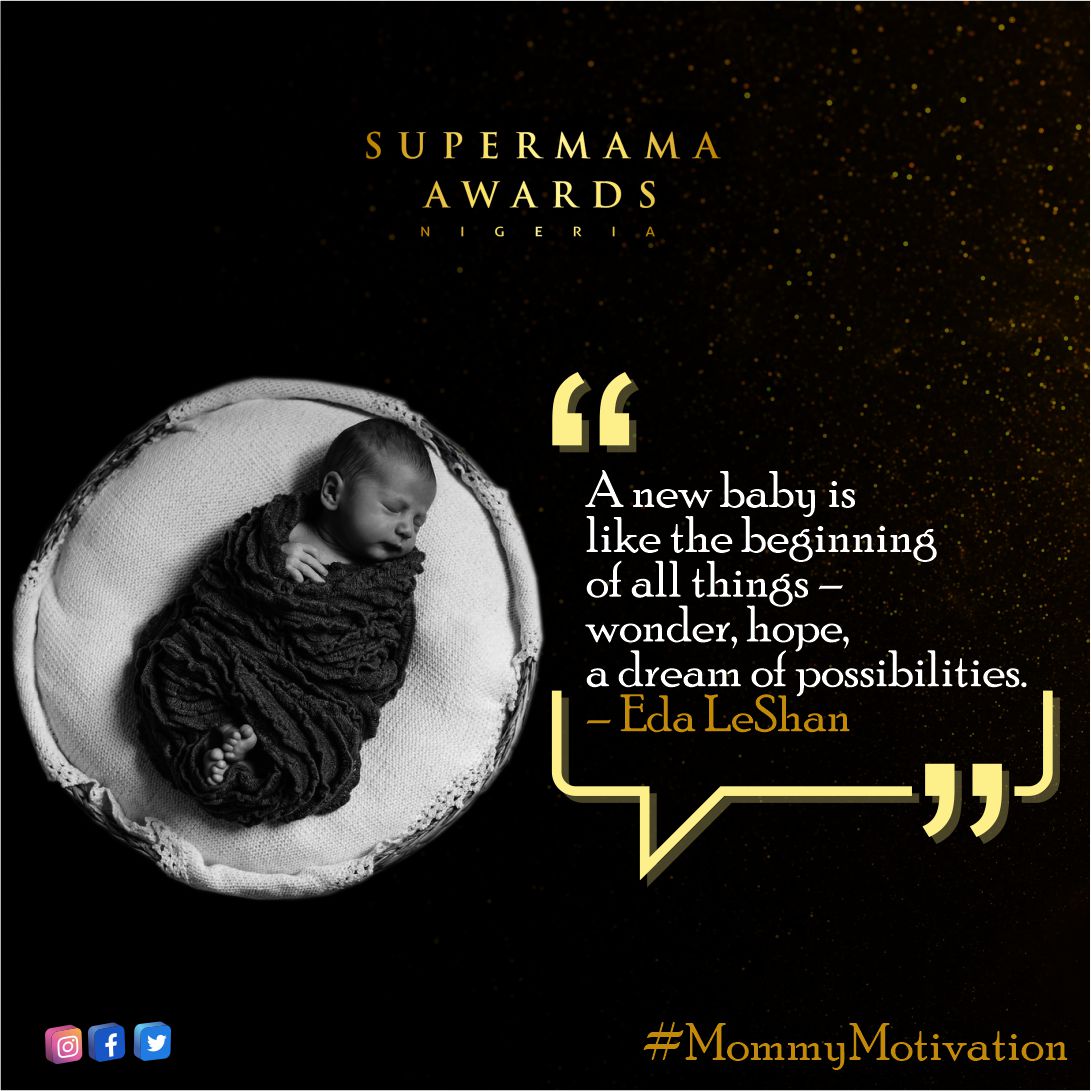 Supermamnigeria's tweet photo. Just look at the incredible thing you're doing girl, we're in awe of you. You're unstoppable 

#MommyMotivation #MondayMotivation https://t.co/XHrBUqnUeC