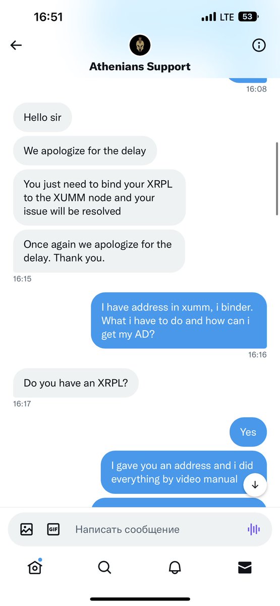 ____leksa____'s tweet photo. @WietseWind Hi, Wietse, and Marry Christmas! Ppl ask secret keys like support of project. Can you warn ppl of this scam, please? https://t.co/wpF95cIqkQ