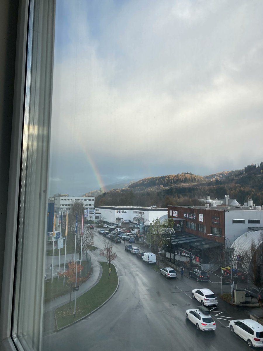 esdches's tweet photo. Small beautiful rainbow - sight from the office ๐ ๐ฆ๏ธ
#rainbow #LifeAtESD #CHES #ESD https://t.co/WCejEe5Qv4