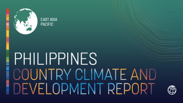 WorldBankGroup's tweet photo. #ClimateChange will affect the 🇵🇭Philippines’ ability to achieve green, resilient, and inclusive development. Learn more about policies and opportunities for the country to respond to  climate change in our new report: https://t.co/T4JwBRJxtI https://t.co/B7tJ7QiZgW