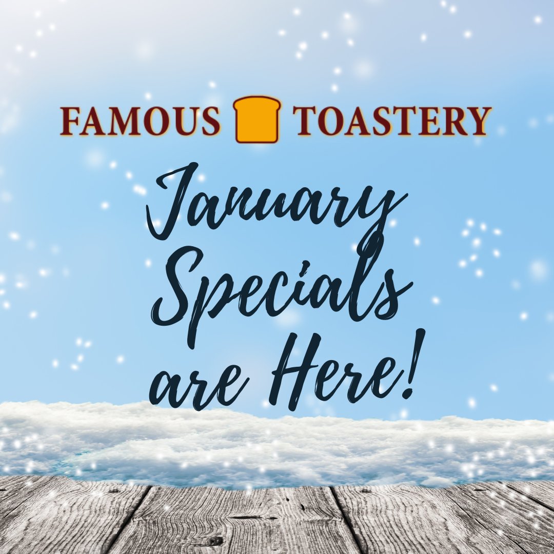 FamousDTToast's tweet photo. Not only is it a new week, but a new year too! That can only mean new specials are out and waiting for you! https://t.co/U2ebIFBu81