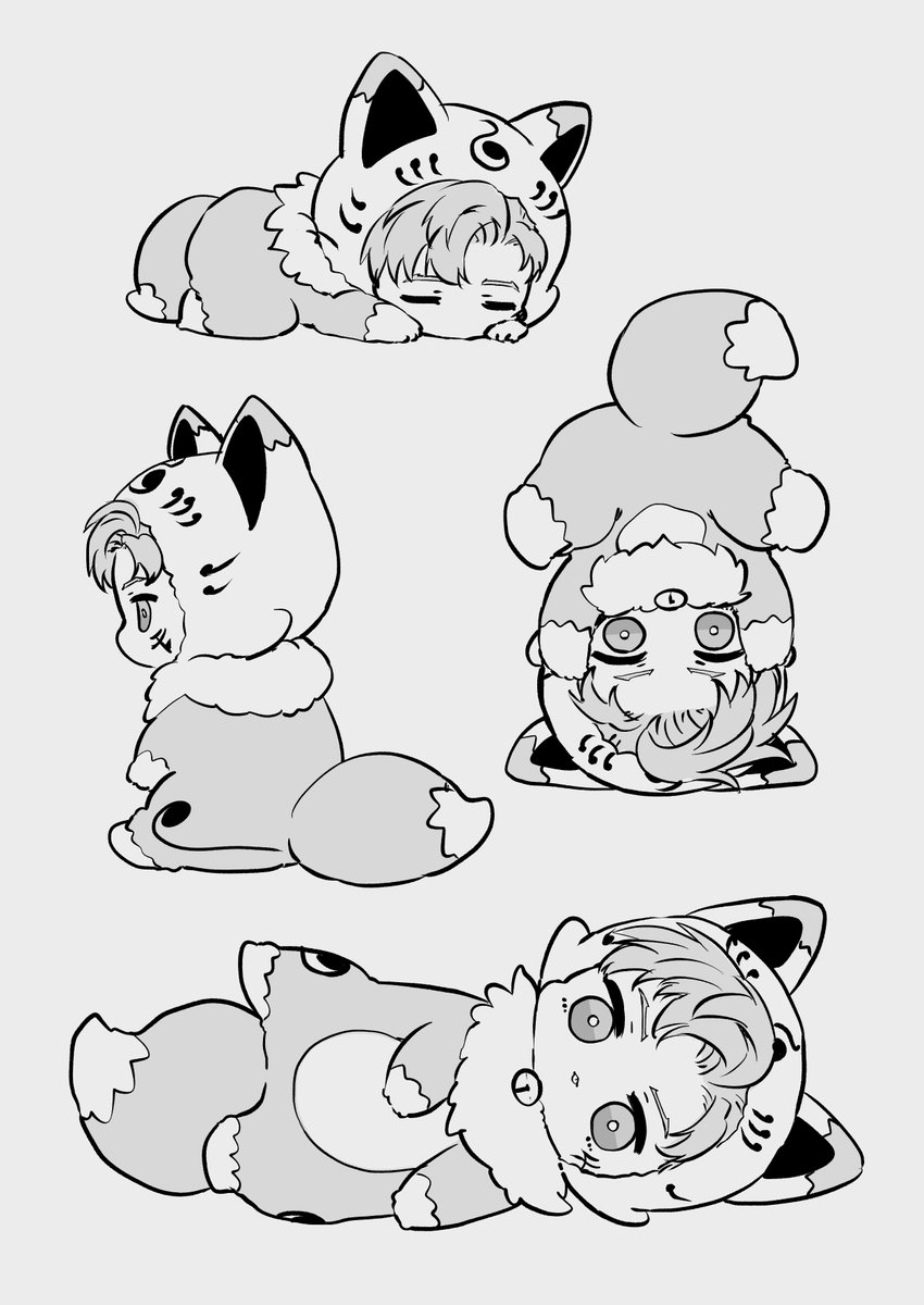 #もちもちころころしたお頭 