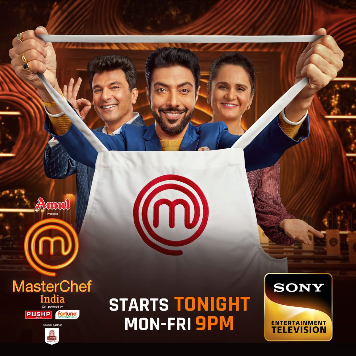 TheLeapKandula's tweet photo. Zaayke ka tadka aur bhi masaaledaar banaayega iss cooking show ko! 🔥
Dekhiye MasterChef India On Sony aaj se raat 9 baje. https://t.co/hY3NkoIA2Z