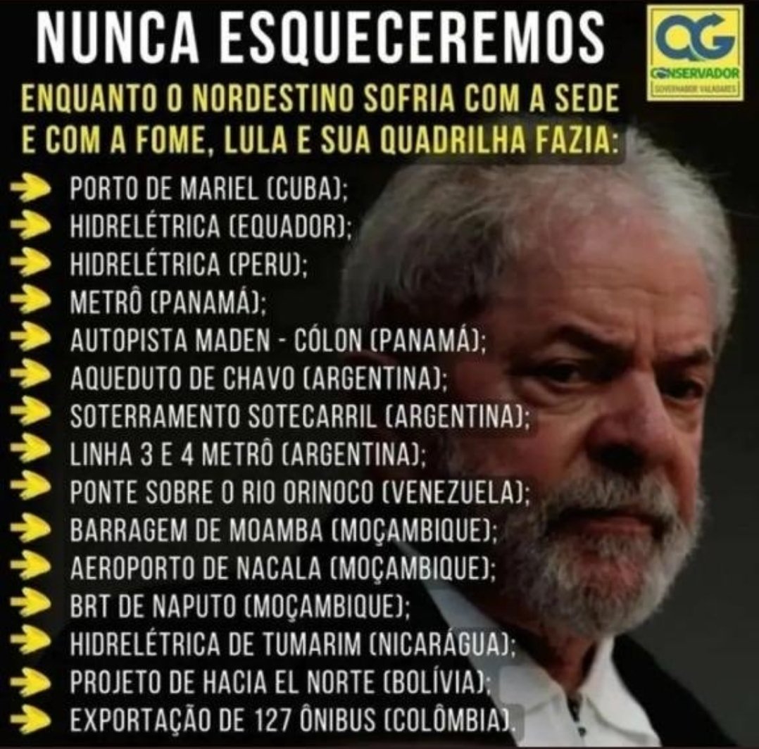 vaasbrasil's tweet photo. @LulaOficial https://t.co/pX2dYVtWEu