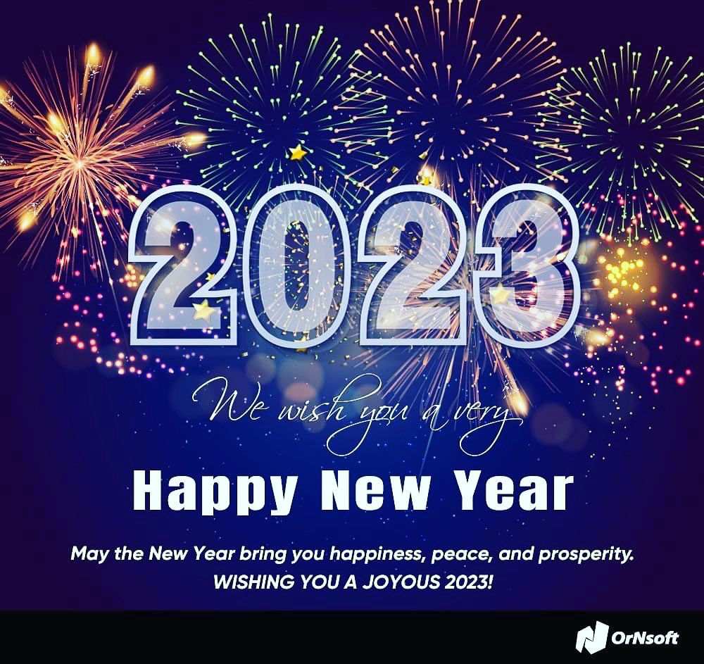 OrNsoft's tweet photo. Happy new year from the OrNsoft Team !! 🎊🥂🎆🎇🎉 🥳 May the coming year be full of grand adventure, opportunities and success !!! https://t.co/EwiSRe6vXq