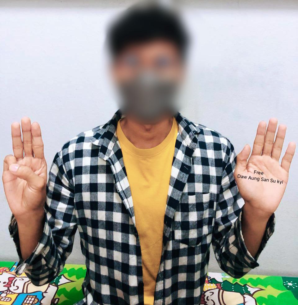 DemocraticYout8's tweet photo. Invite you to participate Social Media Photo Campaign online protest (photo campaign)
Campaign Date - 02,03,04 Jan, 2023
#national_independent  
#never_forgive_never_forget
#ဝမ်းနည်းမှုကို_‌တော်လှန်ခွန်အားအဖြစ်ပြောင်းကြ 
#တမျိုးသားလုံးလွတ်လပ်ဖို့_အာဏာဖီဆန်အံတုမှု_အရှိန်မြှင့်စို့ https://t.co/qxqbPnGSw7
