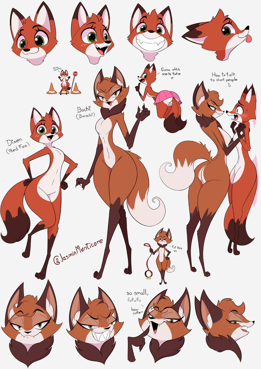 "Disney" style Vixens