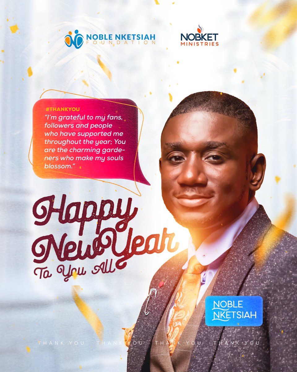 Happy New Year &amp; Thank you world ❤️❤️ This year, the blessings of God shall be double🙏🏾