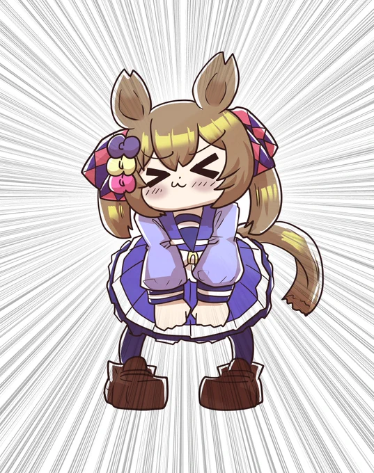 #ひとくちファル子 #ウマ娘 #スマートファルコン 