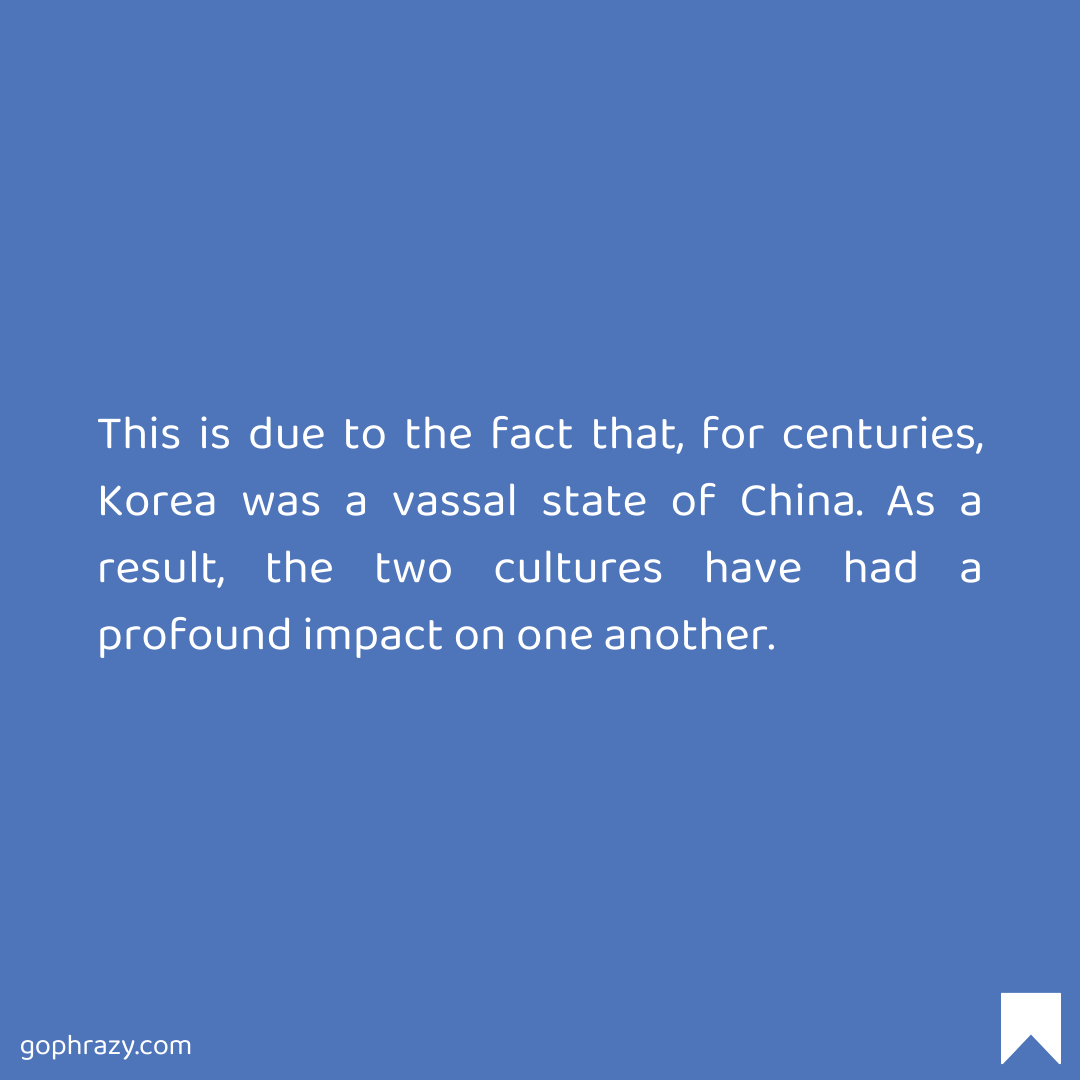 GoPhrazy's tweet photo. ✅ Did you know Korean language is influenced by Chinese?
#languagefact #facts #korea #language #koreanlanguage #korean #gophrazy https://t.co/rm9VRu9nPF