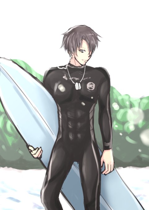 wetsuit aki(rakugaki) #ニューラルクラウド 