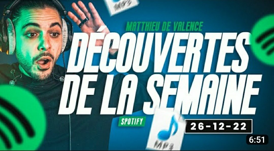 Matthdeval's tweet image. Bonne année à tous ! 🎉🎉🎉

youtu.be/PF8XmhYohmU