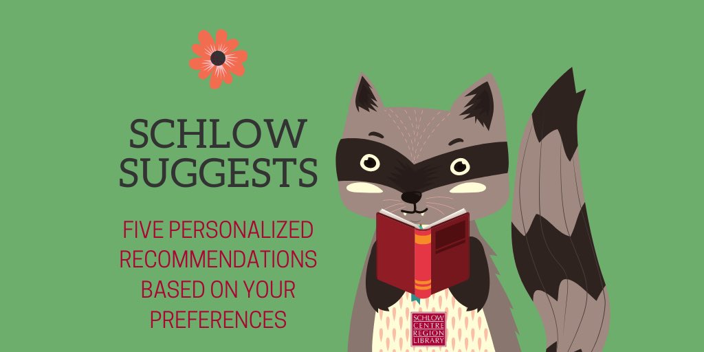 SchlowLibrary's tweet photo. Want to expand your #ToBeRead lists? Fill out our #SchlowSuggests form at https://t.co/Sn2VkNzanh and our staff will recommend five titles for any age based on your interests. They may even send a #BonusBook because, honestly, once they get started, itโs hard for them to stop. ๐ https://t.co/EZXeLpGGCu