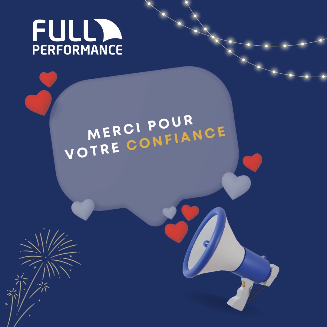 Full Performance vous souhaite une bonne année #2023 !✨

🙏Nous remercions nos clients qui nous ont fait confiance en 2022 !
Nous leur avons apportés au total plus de 300 000 ventes et 25 Millions de CA.

Vous aussi faites vous accompagner par nos experts
ow.ly/G88k50Mfp03