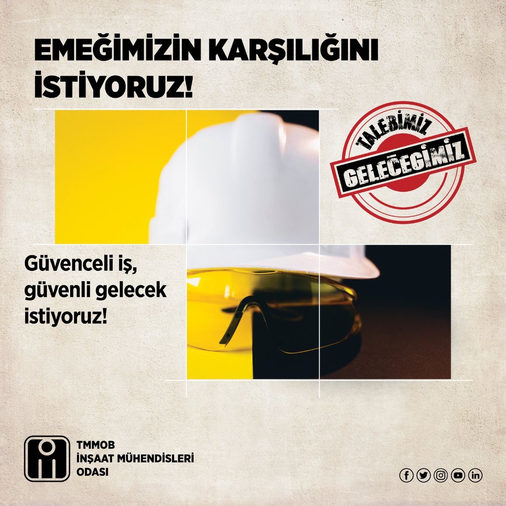 📣 #MühendisinTalebi EMEĞİMİZ!