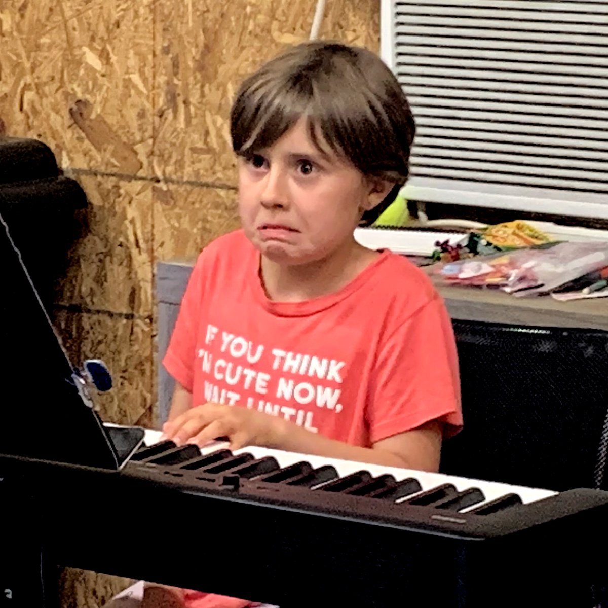 That moment when you realize you forgot to sign up for music lessons 😨 Call today to reserve your spot in private or group lessons! We offer piano, guitar, drums & voice. Don't miss your chance! #GreensboroPerformingArts #MusicLessons #PianoLessons #voicelessons #guitar #drums