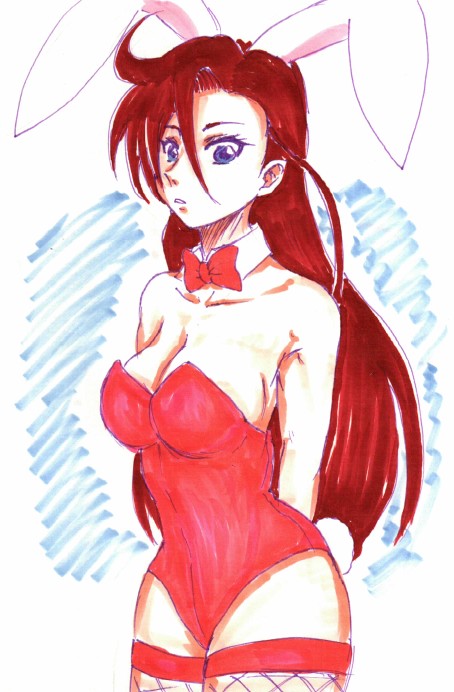「バニー過去絵。今年は合法的にバニー絵が描ける1年なので、隙あらば描いていきたい。」|沖庵のイラスト