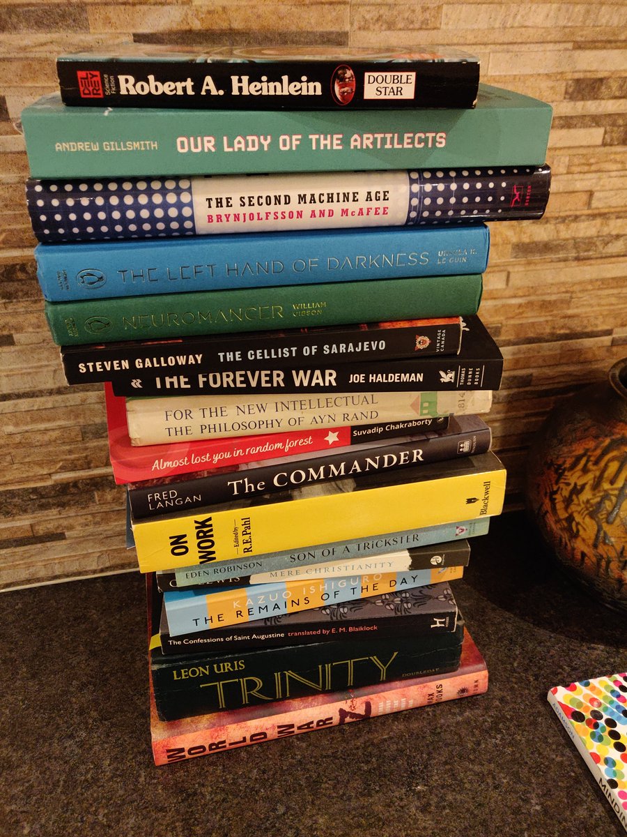 r2b7e's tweet photo. Every year I go through my notebook where I summarize what I’ve read and start adding titles to the “to-read” list. I was very happy this year to have read 52 books, hitting my #bookaweek goal for 2022, and completely abusing my @hfxpublib card.
Top books of the year were: https://t.co/TKfITKs02t