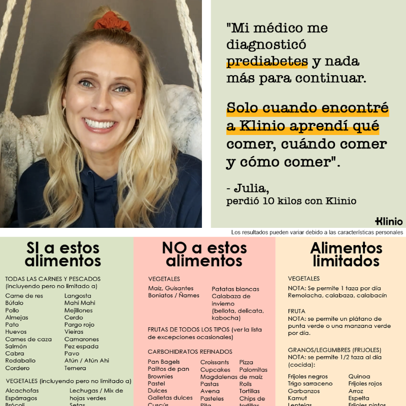 KlinioApp's tweet photo. ¡Diseñado para personas prediabéticas! ☺️

Este plan de comidas facilita el control de peso. No aumenta el nivel de azúcar en sangre 📊
Y lo más importante: ¡es fácil de seguir porque es delicioso!

Disfruta ☺️