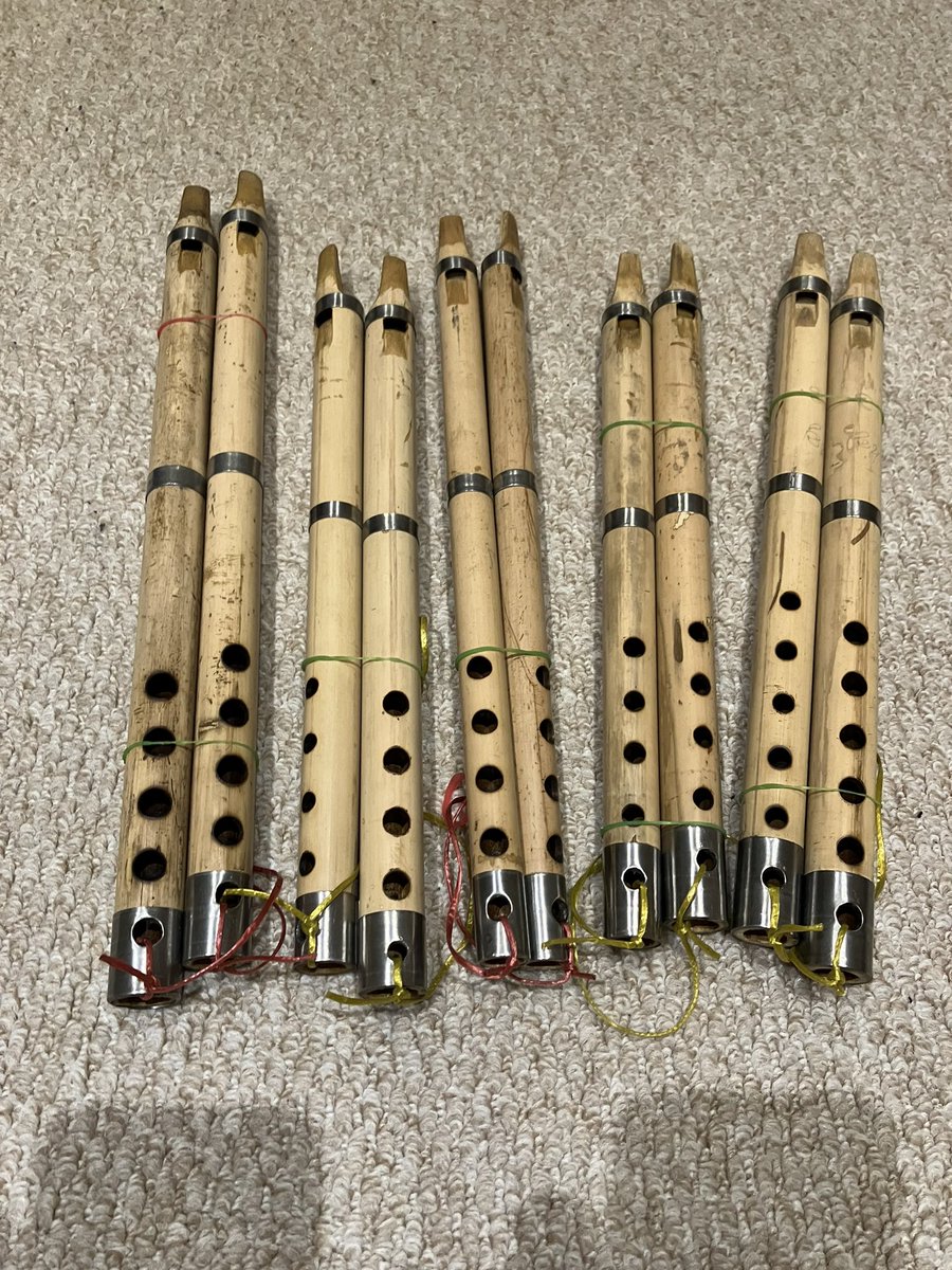 Algozey_Player's tweet photo. Time to start using the new sets this year! #Algozey #Algoza #algoja #algoje #algojeh #woodwind #Punjabi #instruments #doubleflutes #flutes #2023 #dhol #dholis #dholteam #band #oneteam #AllAboutTheLiveWork #stage #gig #Dholenforcementagency #National #international #bhangra #Folk https://t.co/fHJv1AlgCR