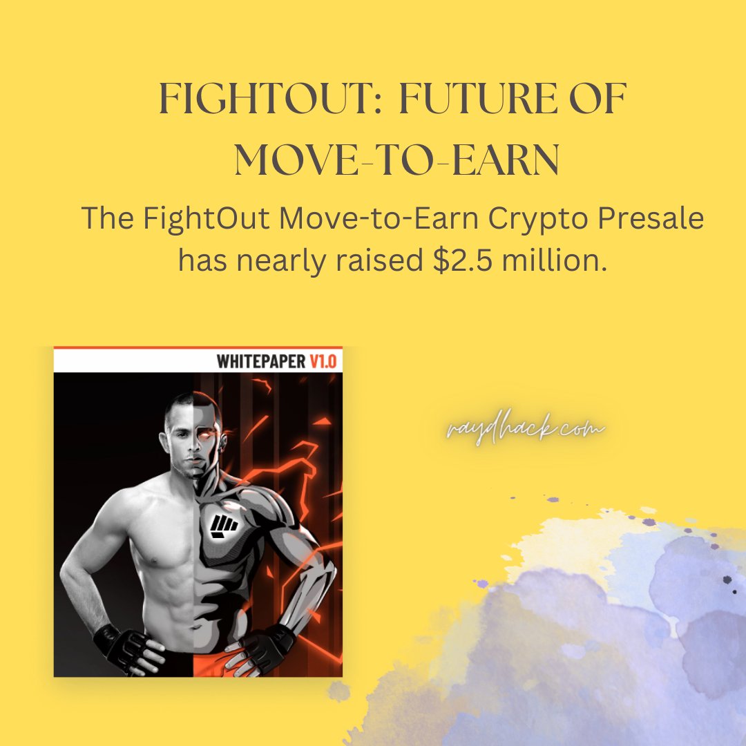 raydhack's tweet photo. #FightOut #Metaverse Level up your health, earn rewards and compete in the metaverse. FightOut will track your real-life workouts and improve your avatar’s stats as you progress. https://t.co/PVM5sFxQ1z
