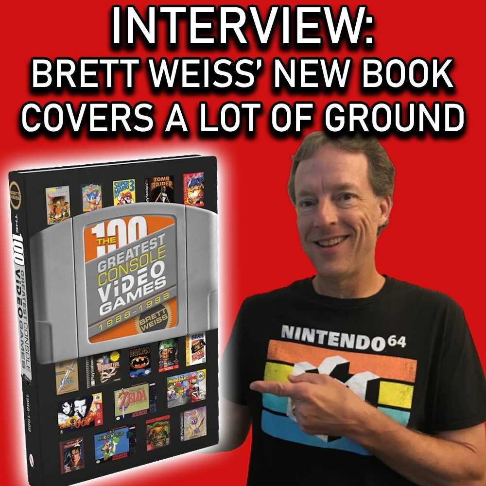 TimelessGamerN's tweet photo. "My 13th book, The 100 Greatest Console Video Games: 1988-1998, just came out." Full interview here >> https://t.co/Wf79ZXqwZZ
...
#brettweiss #retrogames #retrogaming #author #newbook #videogames https://t.co/VH7j65L4JH