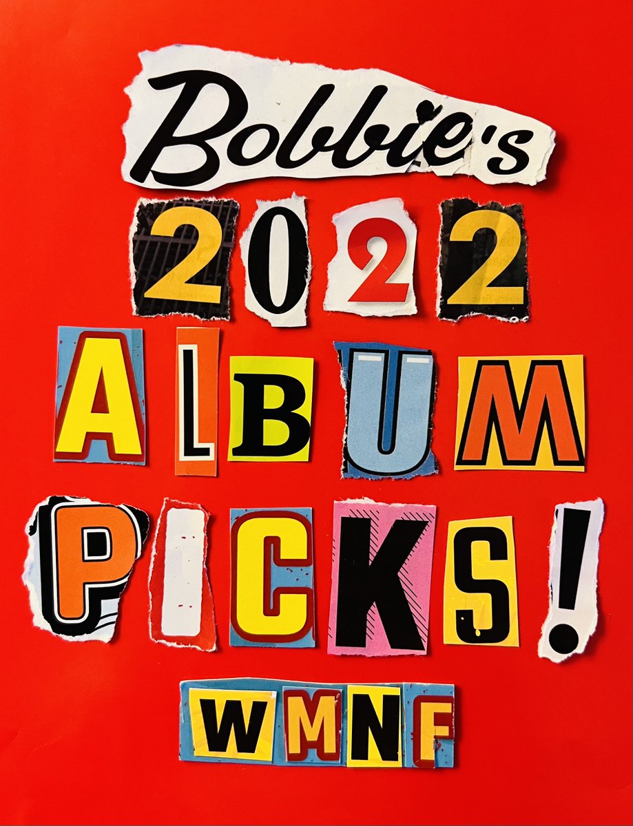 <a href="/Bobbieduse/">Bobbie Dusenberry</a> 2022 Album Picks on <a href="/wmnf/">WMNF 88.5 FM</a> Monday 3-6 pm We are entering our 44th year here at non-comm, non-corp "radio for the rest of us"  Please join our tribe! Listen on your radio dial 88.5 | WMNF.org | WMNF app  See you on the radio!