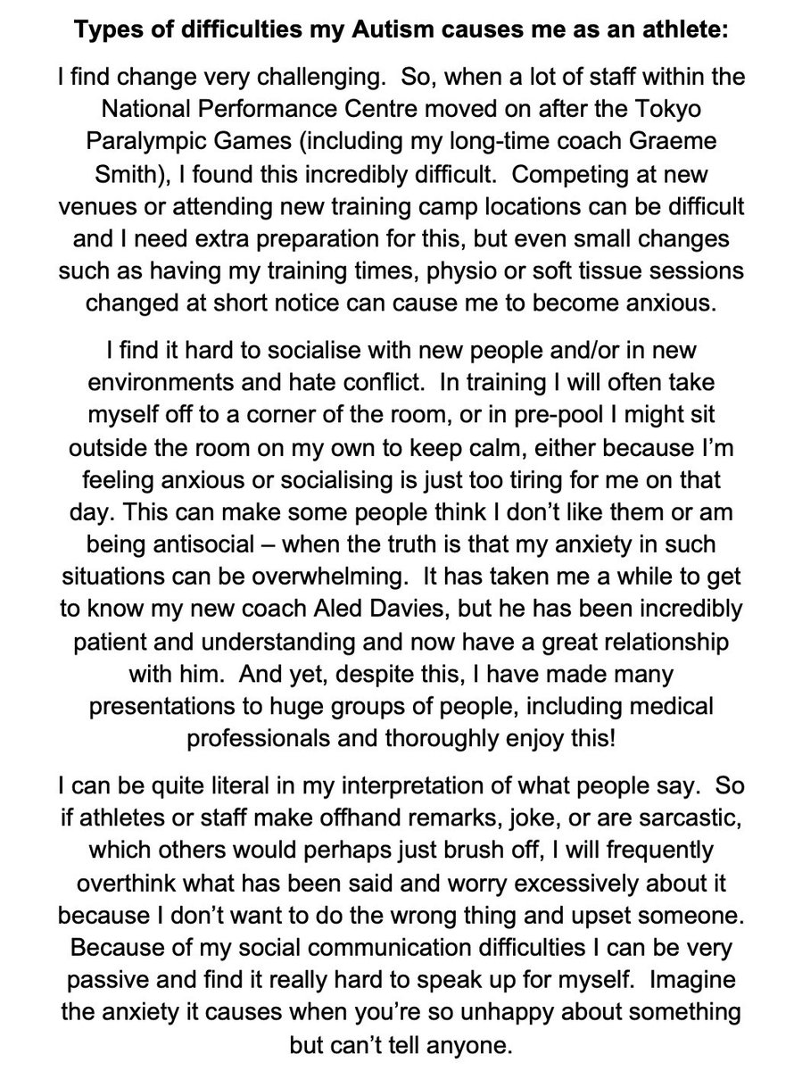 TullyKearney's tweet photo. Invisible Autism - Hiding in Plain Sight! Finally sharing my Autism diagnosis after 16 yrs of hiding it! Thanks to current &amp; former @britishswimming staff who helped me be able to do this. Thanks to @edwardbaxter98 for his bravery @Autism #Autism #InvisibleAutism #AutisticAthlete https://t.co/iHPpNQlm56