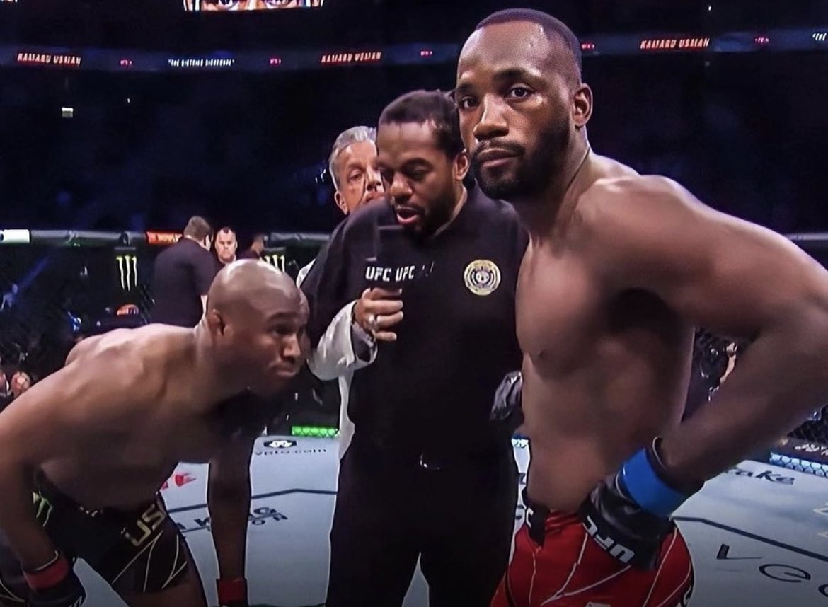 Home_of_Fight's tweet photo. Remember when Leon Edwards knocked out Usman 😅 https://t.co/u3QCjtVHQy