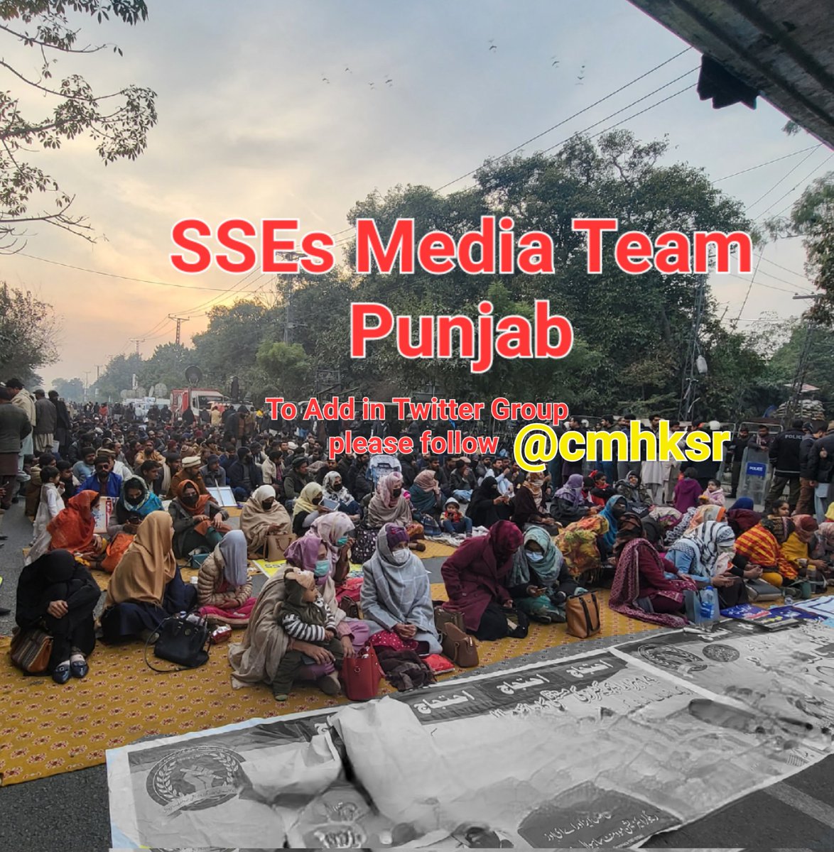 Cmhksr's tweet image. السَّلَامُ عَلَيْكُمْ وَرَحْمَةُ ٱللَّهِ وَبَرَكاتُهُ 
محترم #SSEs &amp;amp; #AEOs.
ہم پنجاب کا ٹویٹر پر سب سے بڑا گروپ بنانے جا رہے ہیں جو #SSE &amp;amp;#AEO اس گروپ میں شامل ہونا چاہتا وہ @Cmhksr کو فالو کرے۔
تھوڑی دیر میں اپکو گروپ میں ایڈ کر دیا جائے گا۔
#RegulariseSSEsAEOs #Punajb #Teacher