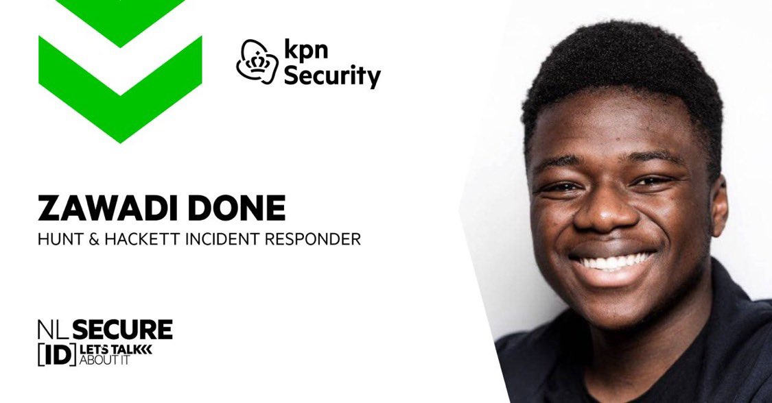 We beginnen 2023 goed met NLSecure op 24 januari. Hèt Securityevent van Nederland. Naast een live programma hebben we ook weer heel veel inhoudelijke en informatieve on demand talks zoals die van <a href="/ZawadiDone/">Zawadi Done</a> van <a href="/huntandhackett/">Hunt & Hackett</a>  Meld je nu aan: kpn.com/NLSecure